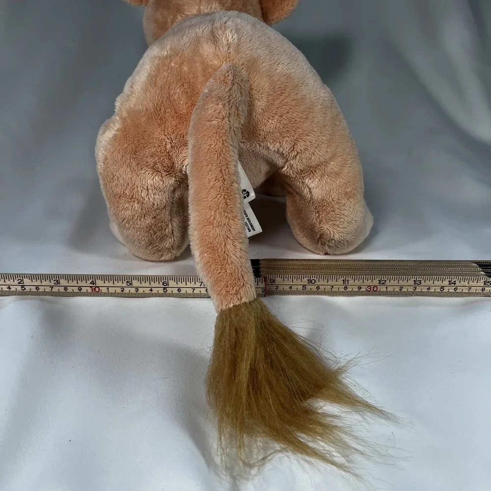 Disney Store Nala Cub Plush Lion King 13 in Gold Foot Stamp